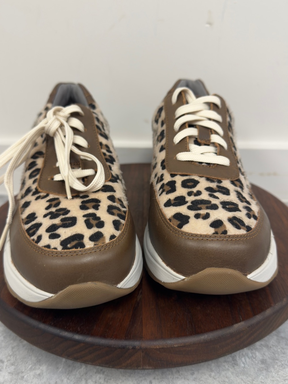 Rockport Works Leopard Print Composite Toe Safety Shoes Women’s 8.5W NWOB - Picture 2 of 12